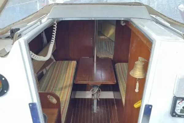 Kelt 7.60 „ARROW“ (1980) – Lombardini-Diesel 2012, Mastlege, Tandemachser-Trailer TÜV 03/27