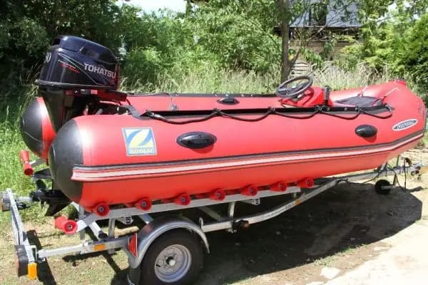 Zodiac Futura Mk II mit Tohatsu MFS 30 und Trailer